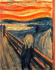 Scream, by Edvard Munch